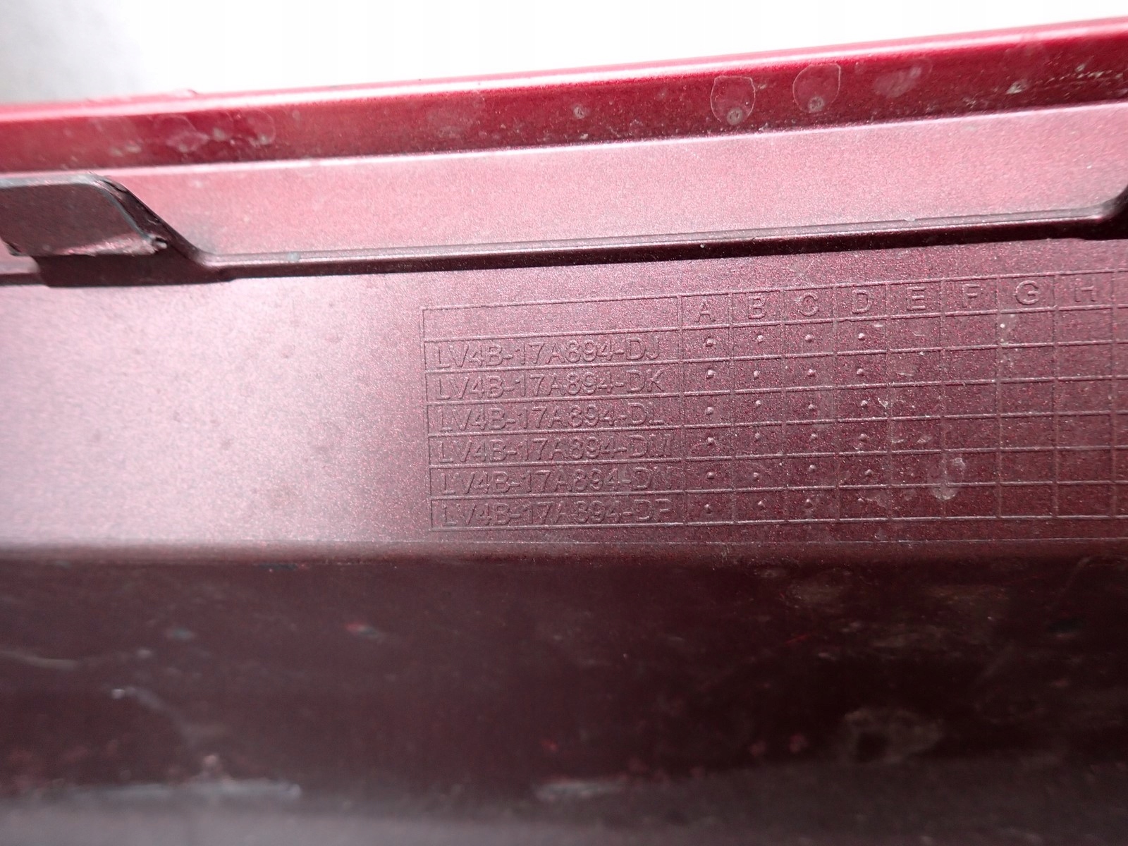 bumper rear part rear FORD KUGA MK3 III DFK ST 2019