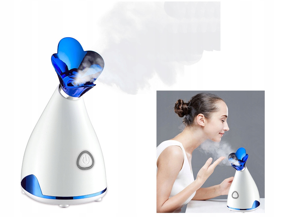 Iontová sauna na obličej s parním inhalátor