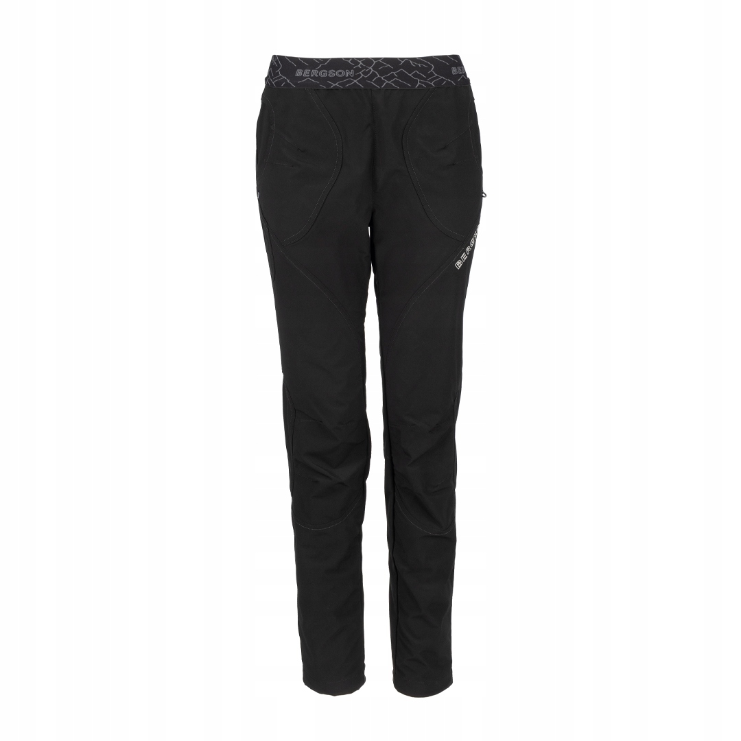 Spodnie Wspinaczkowe Damskie Rockline Black rozmiar L