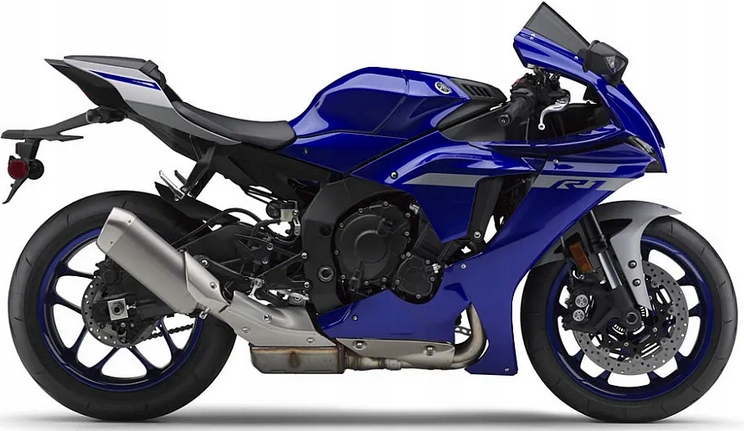 Samolepky Na Motocykl Juula Pro Yamaha Yzf R1 2020-2021 Modré Dpbmc