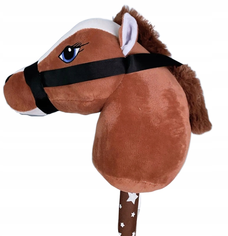 KOŃ NA KIJU ZABAWKA GŁOWA KONIA HOBBY HORSE KONIK PREZENT DŹWIĘK Kod producenta QL90017