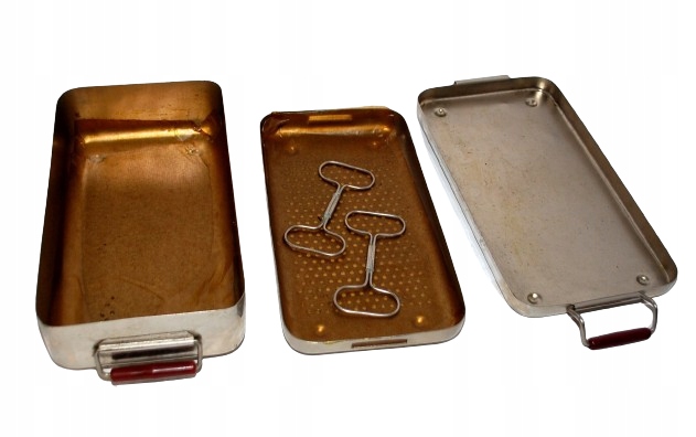 Vyjímač Sterilizátor Dekokter Nový 28 x 15 x 7 CM Mosaz Vintage Loft