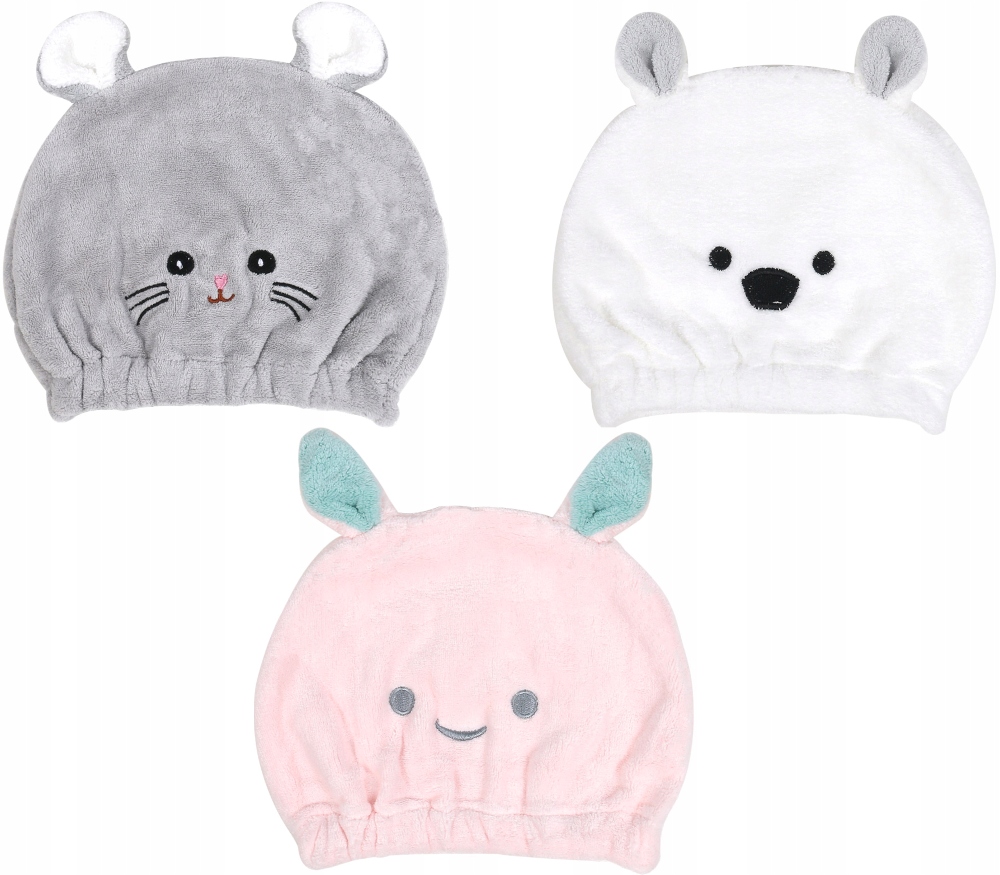 RĘCZNIK NA GŁOWĘ DO WŁOSÓW TURBAN CZEPEK DO SUSZENIA WŁOSÓW KOLORY 9457 Marka inna