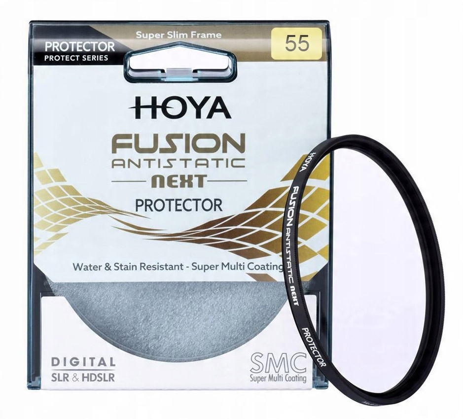 

Filtr 55MM Hoya Protector Fusion Antistatic Next