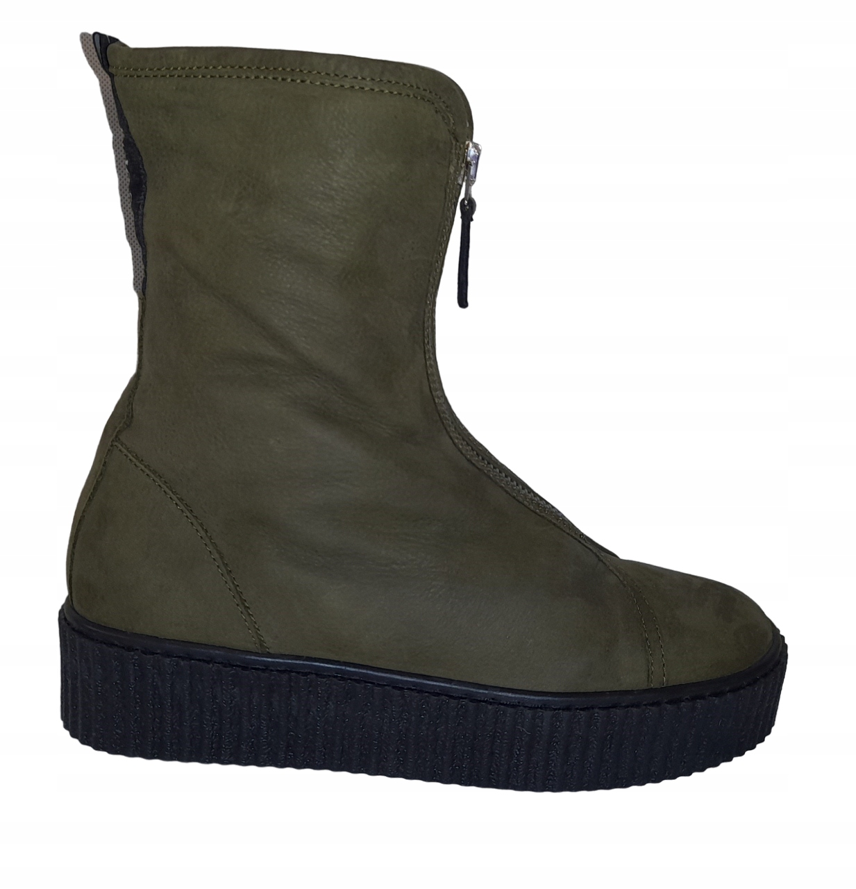 Nude Of Scandinavia TE46044E dámské kotníkové boty z přírodní semišové kůže vel. 36