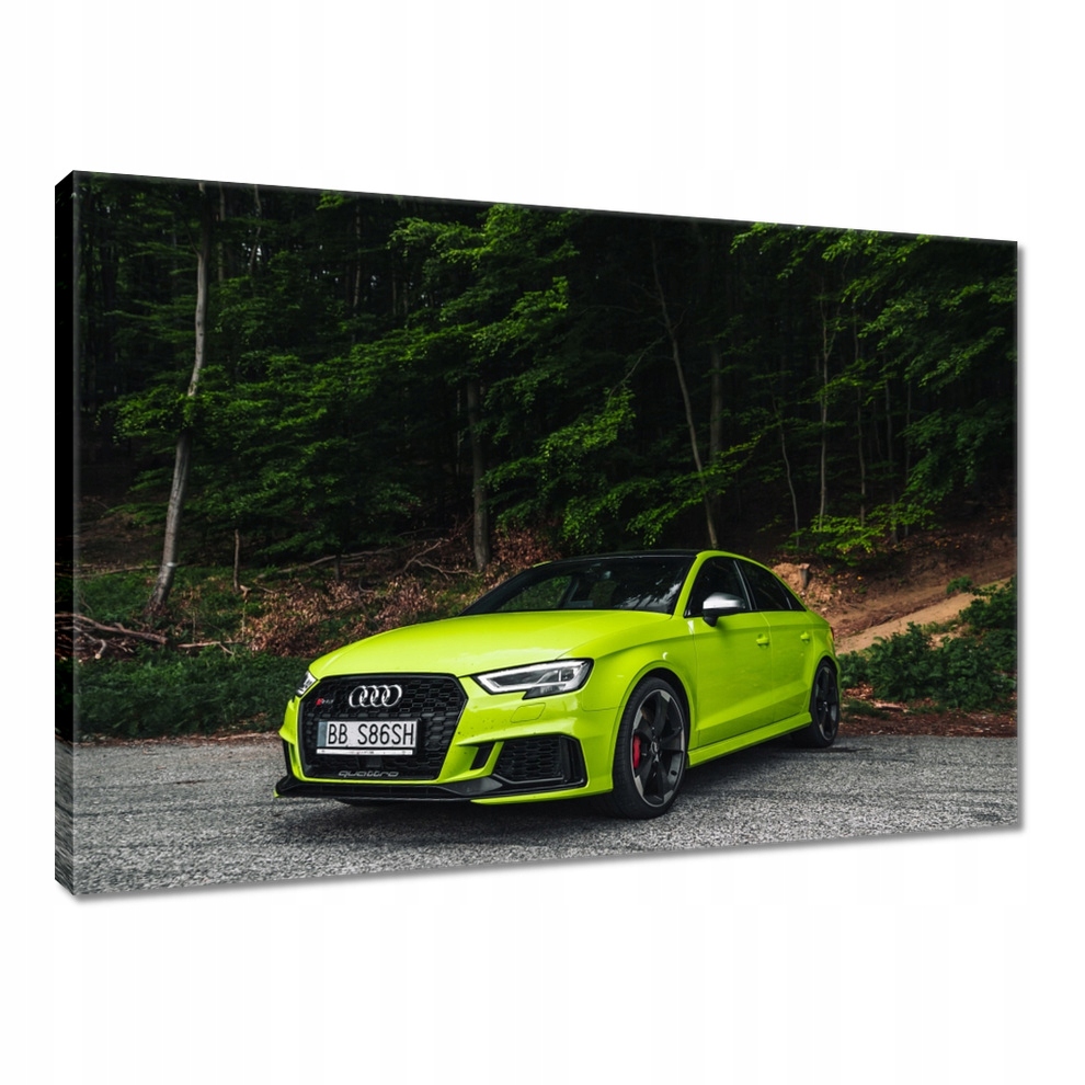 

Obraz 100x70 Limonkowe Audi