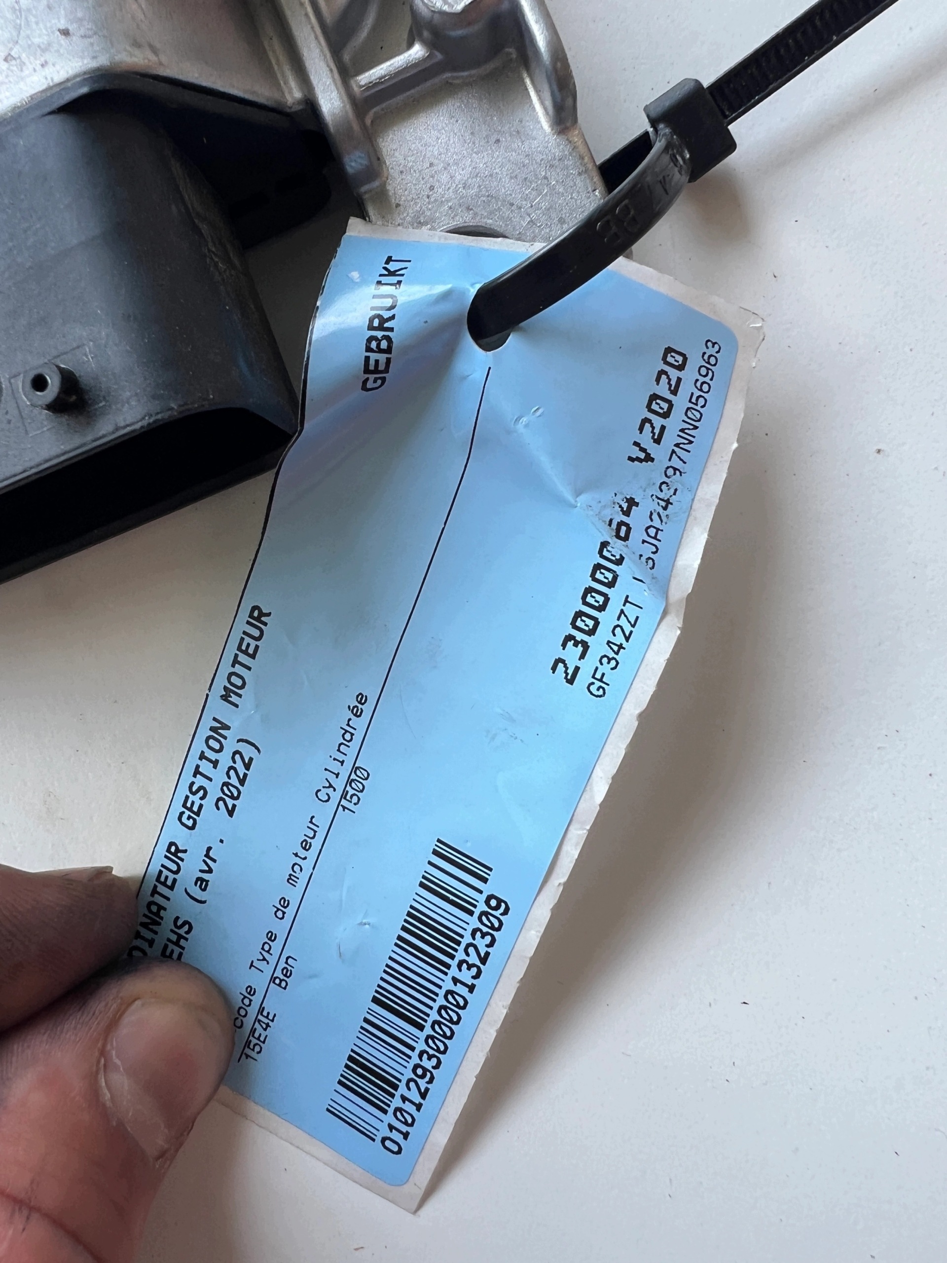 MG EHS 15E4E 1.5 computer ECU F01R00JX47 VCU-114-20 11084558 654406818