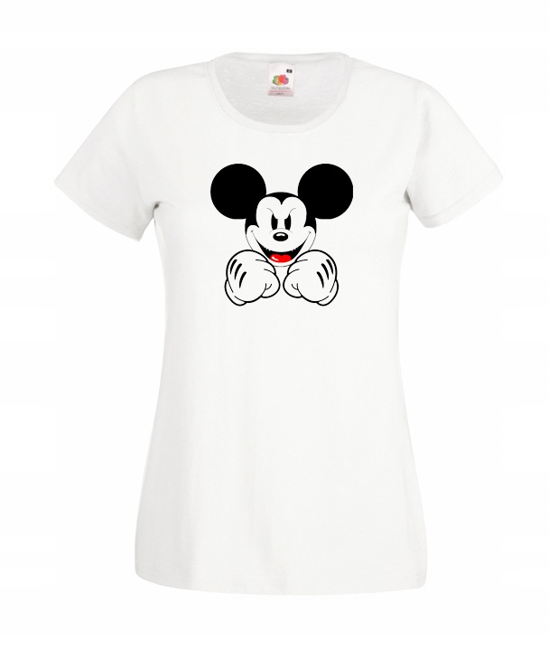

XXL Koszulka Damska Mickey Mouse Myszka Miki Wzory