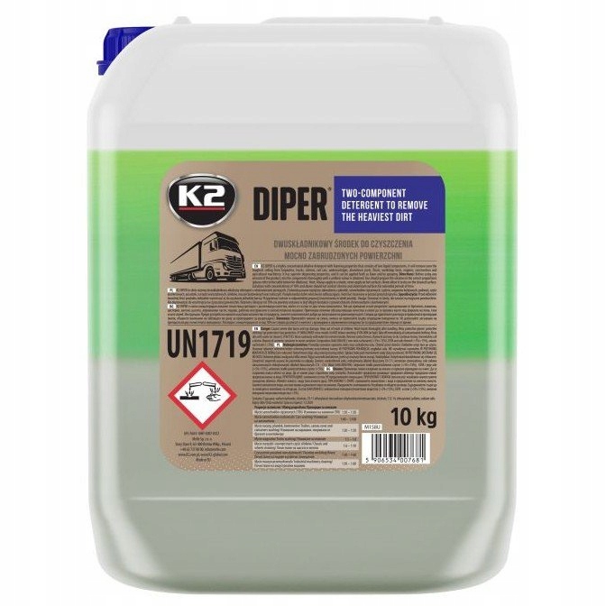 Dwuskładnikowy Środek Czyszczący K2 Diper 10KG