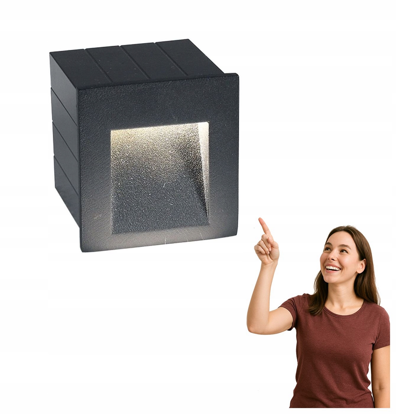 Venkovní schodišťové svítidlo Step Led 3W Nowodvorski