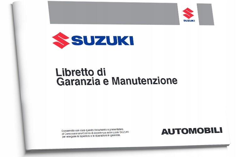 Suzuki Italská servisní kniha 2014 – 2022