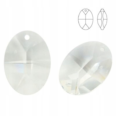 8101 MM 22 Swarovski Strass Oval Crystal