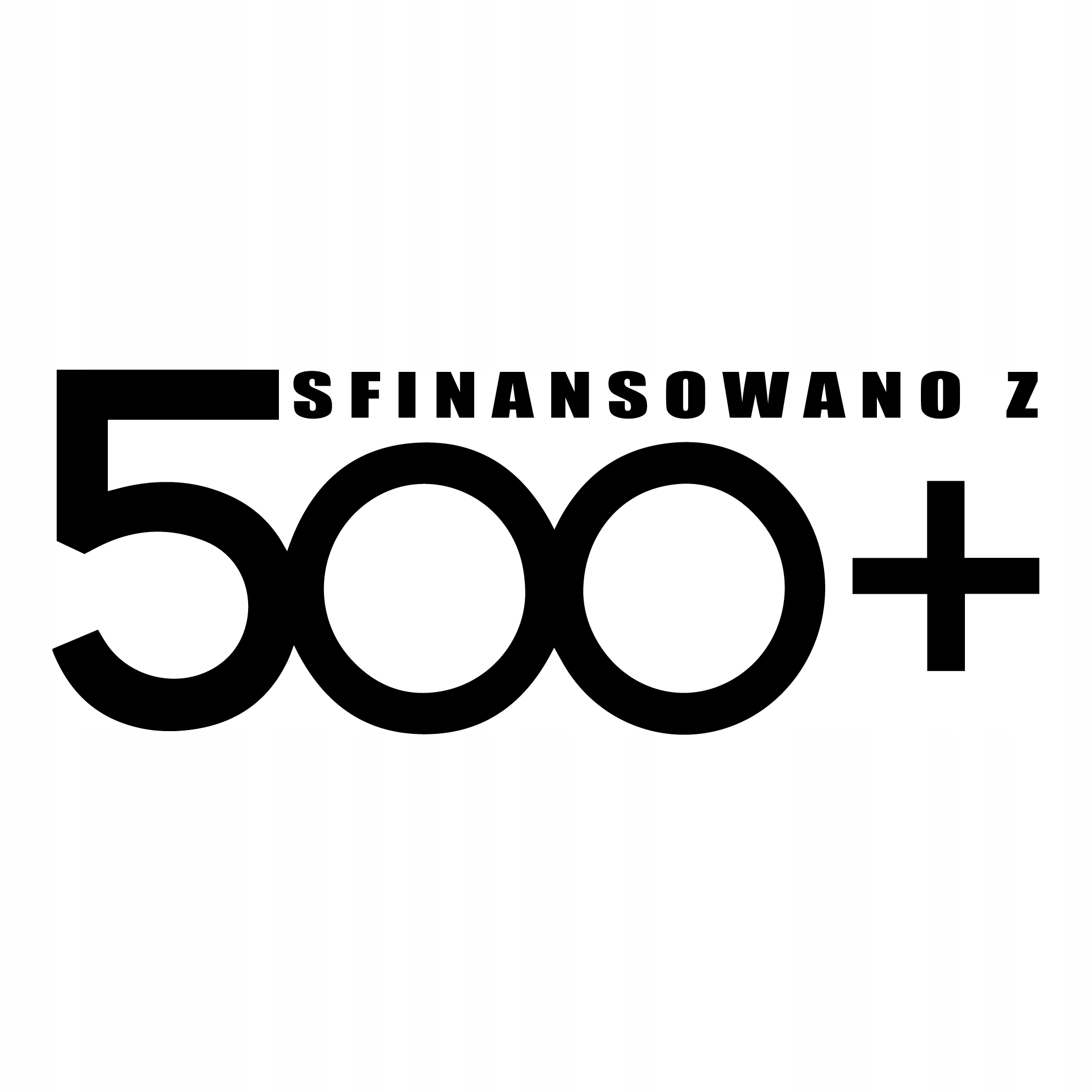 

Naklejka Na Auto Sfinansowano Z 500+