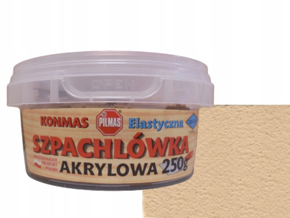 

Szpachlówka Akrylowa Elast Konmas 250g Dąb Jasny