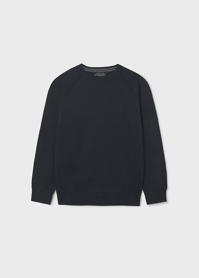 Mayoral sweterek dziecięcy czarny bawełna