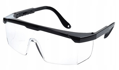 Okulary Ochronne Robocze Antyodpryskowe Bezbarwne Model Okulary Ochronne Przeciwodpryskowe Nowe