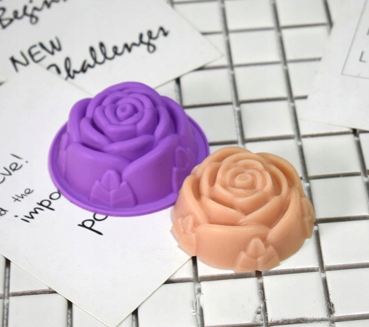 Foremka Silikonowa Do Mydełek Róża Ciastka MF-036 Kod producenta MF-036