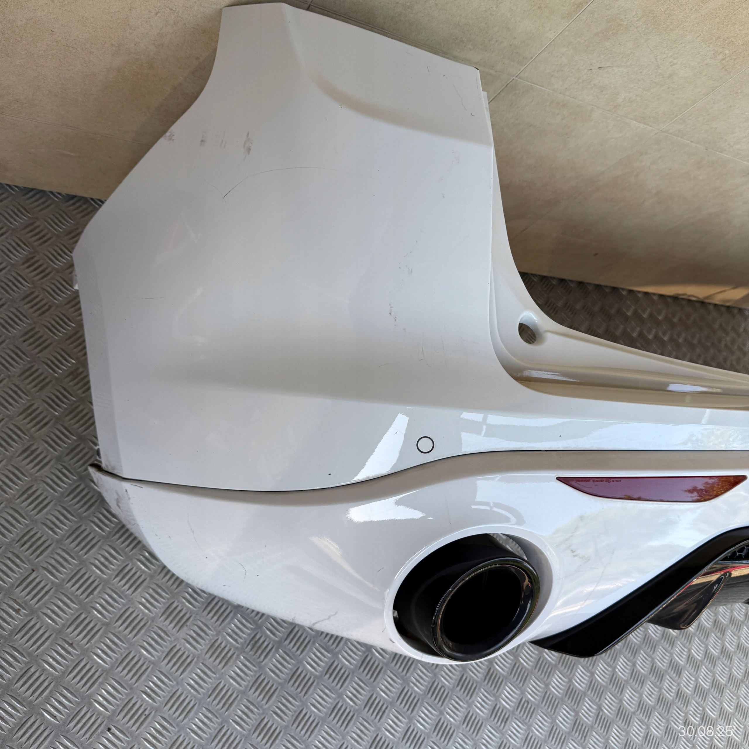 bumper rear complete ALFA ROMEO STELVIO 2019 ROK 4 PDC 4 PDC VELOCE