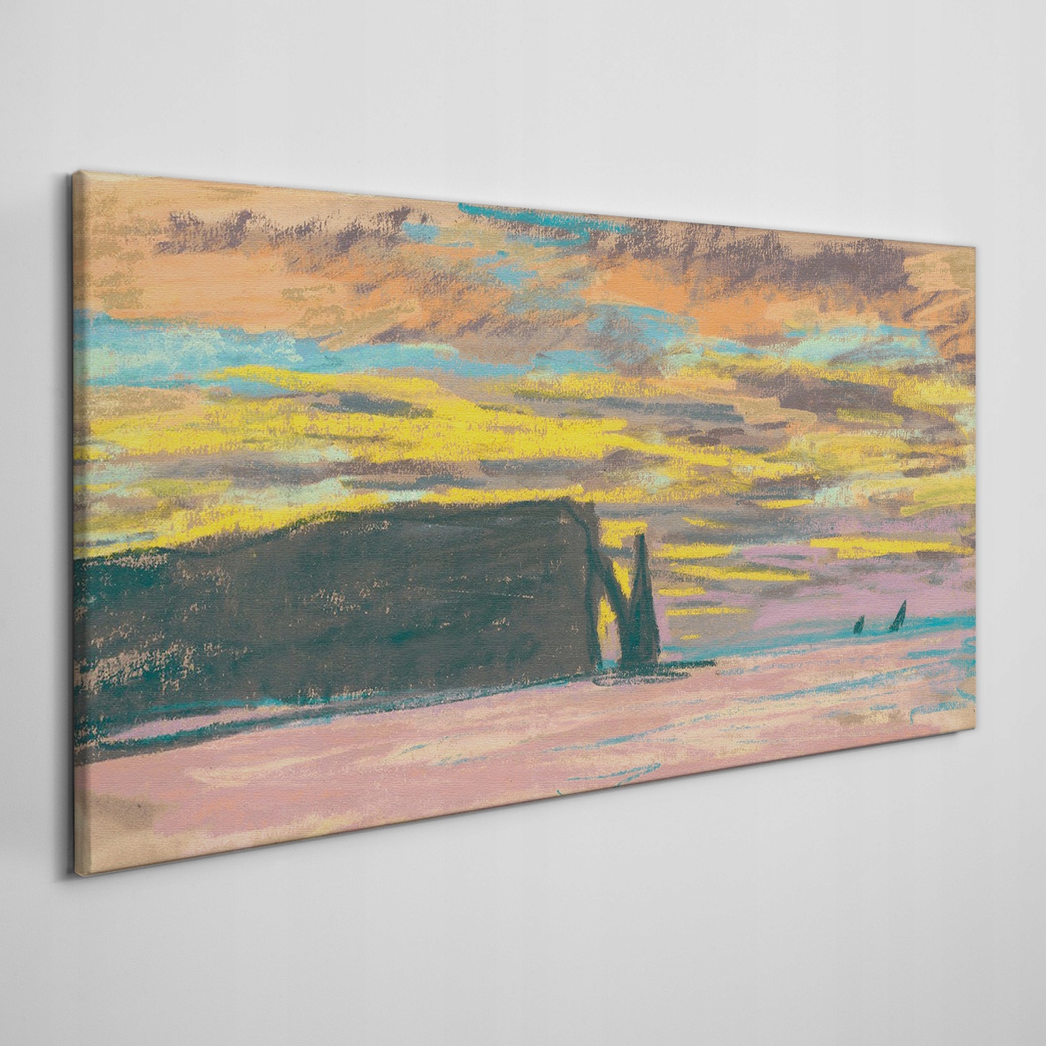

Obraz na płótnie Zachód słońca Claude Monet 120x60