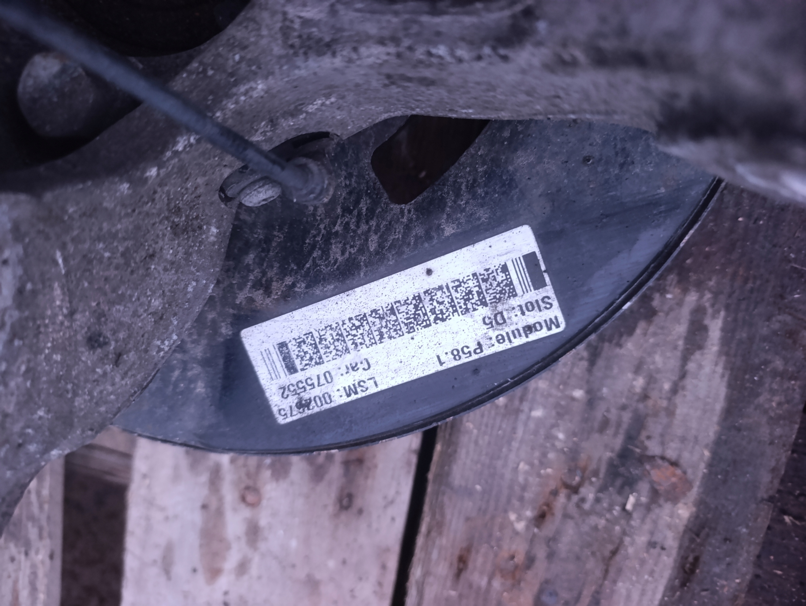 swing z of the pivot left front left front Opel Astra J
