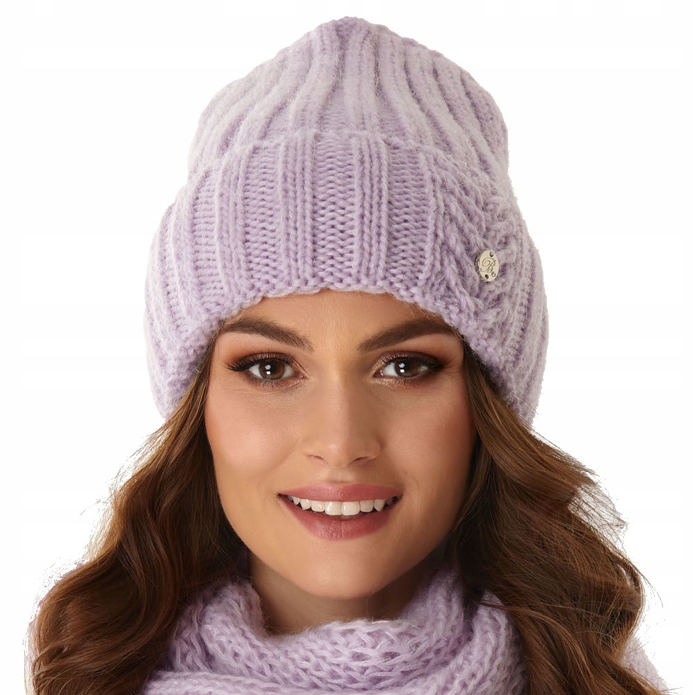 Czapka zimowa damska AMARETTA Wrzos