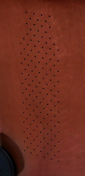 KOSZ POJEMNIK 120L ODPADY BIO BRĄZ RUSZT WENTYLAC Materiał plastik