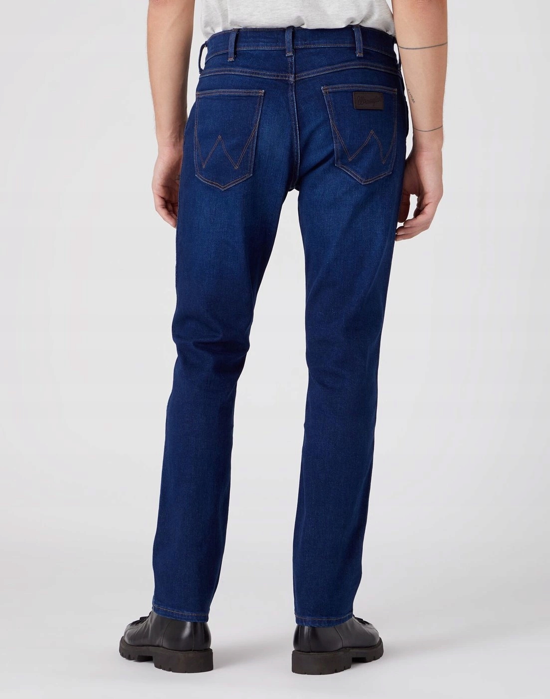 Pánské jednoduché džíny Wrangler Greensboro The Bullseye W15QYI39K 38/32