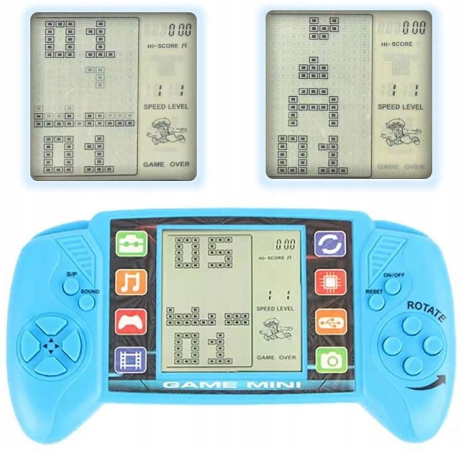 GRA ELEKTRONICZNA ZRĘCZNOŚCIOWA KONSOLA TETRIS Bohater Inny