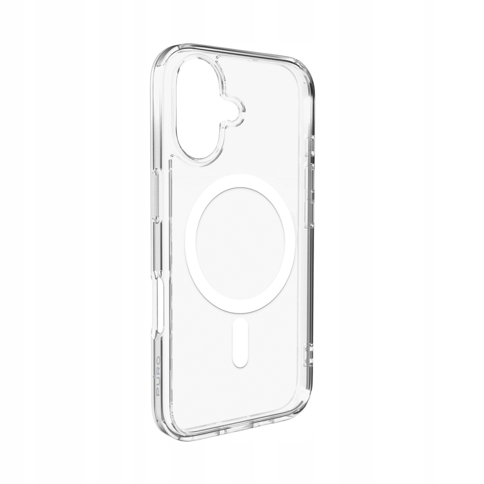 Pouzdro na iPhone 16 Lite Mag MagSafe průhledné