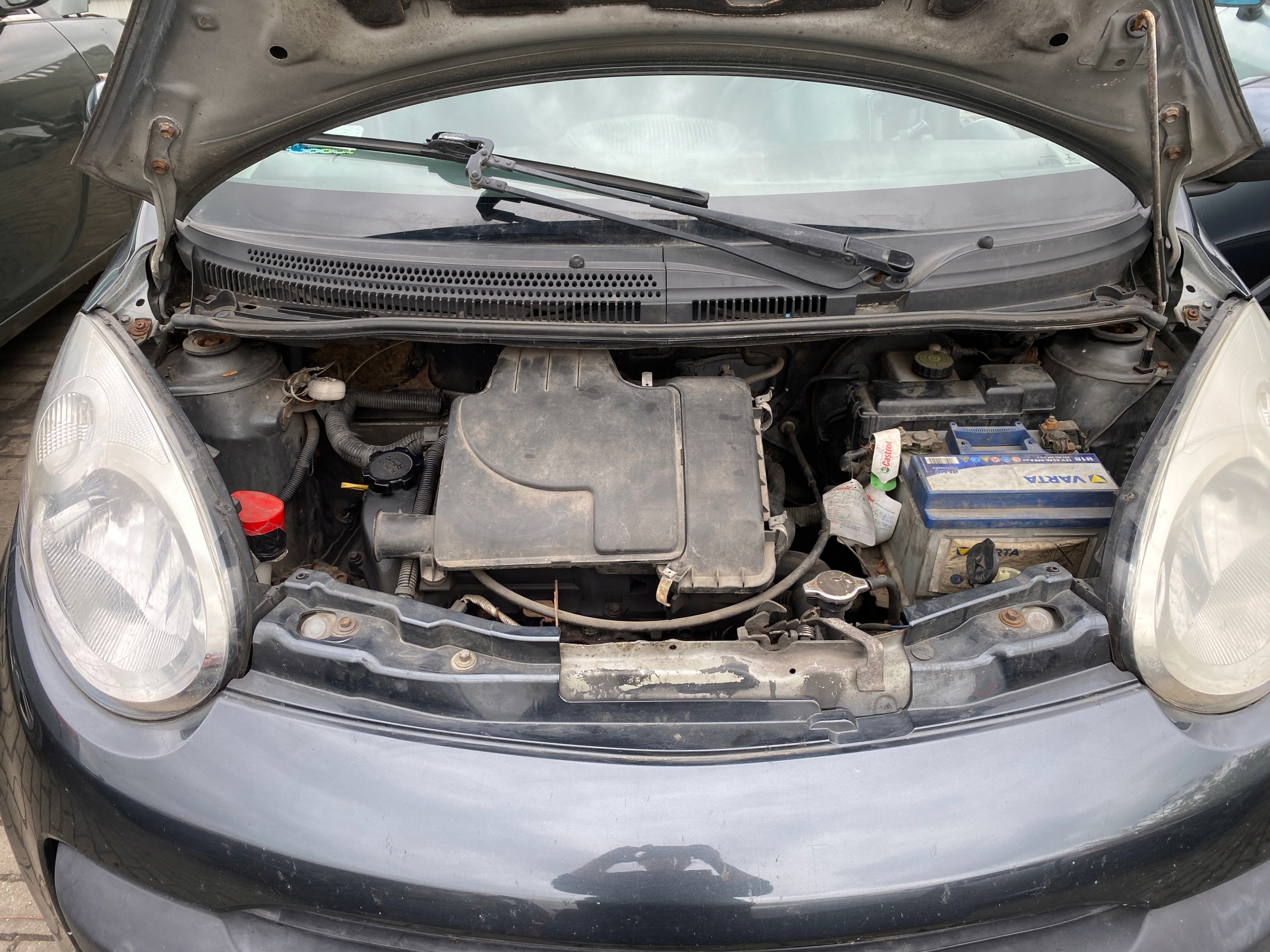 engine 1.0 CFB 1KR-B52 247624 km przebieg Citroen C1 05-14