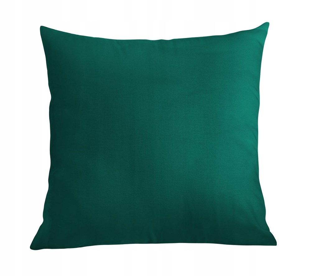 

Poszewka 40x40 zielona butelkowa jednobarwna