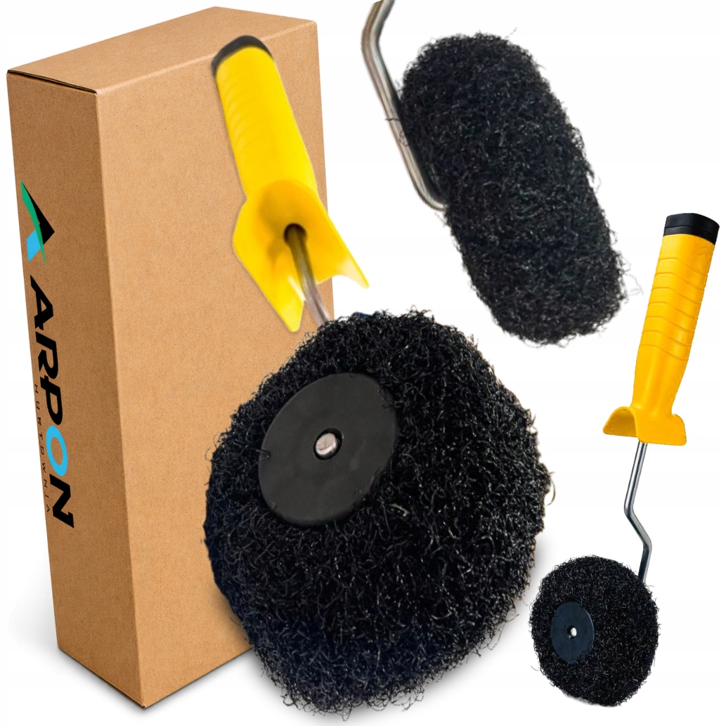 WAŁEK KĄTOWY DO GŁADZI WAŁEK NAROŻNY Z RĄCZKA DO GŁADZI SYSTEM CLICK ARPON