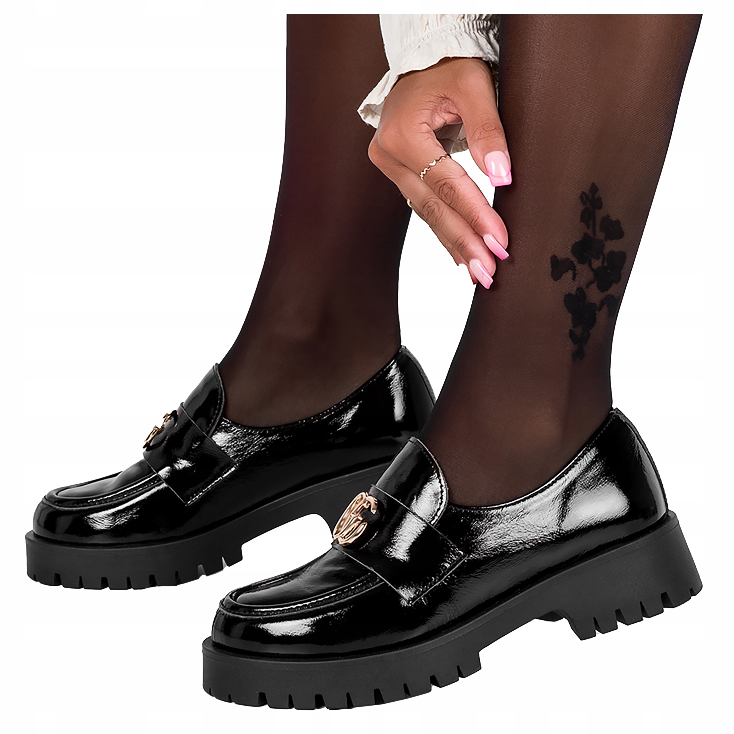 Dámské Kožené Mokasíny Pl Polobotky S Ozdobou vel 37