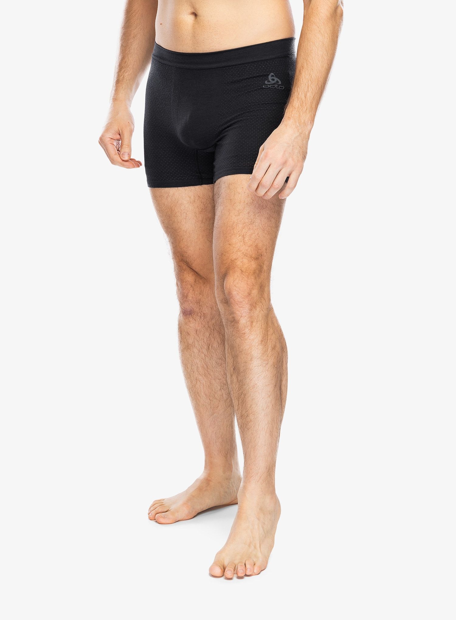 Termoaktivní boxerky Odlo Merino Pw 140 Seamless Boxer černá XL