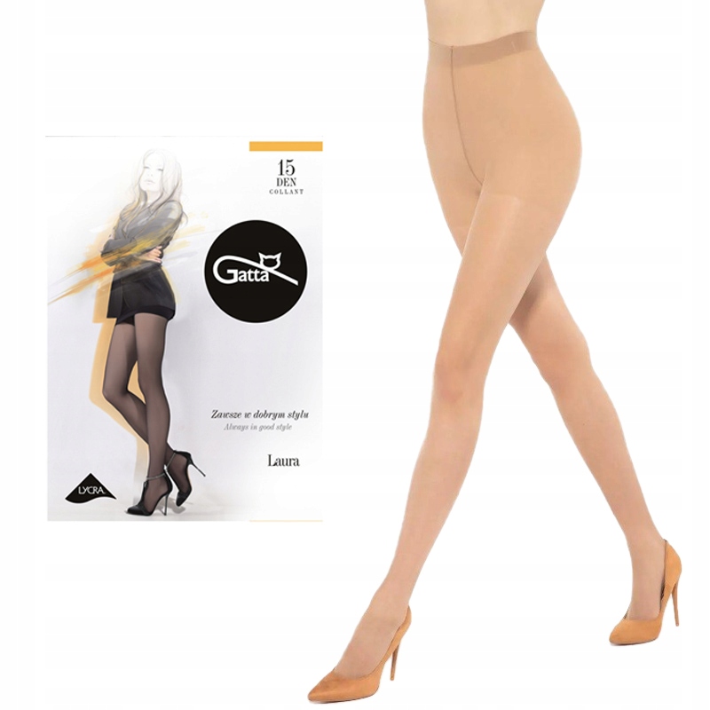 

Rajstopy Gatta Laura 15 den lycra 4-L Daino