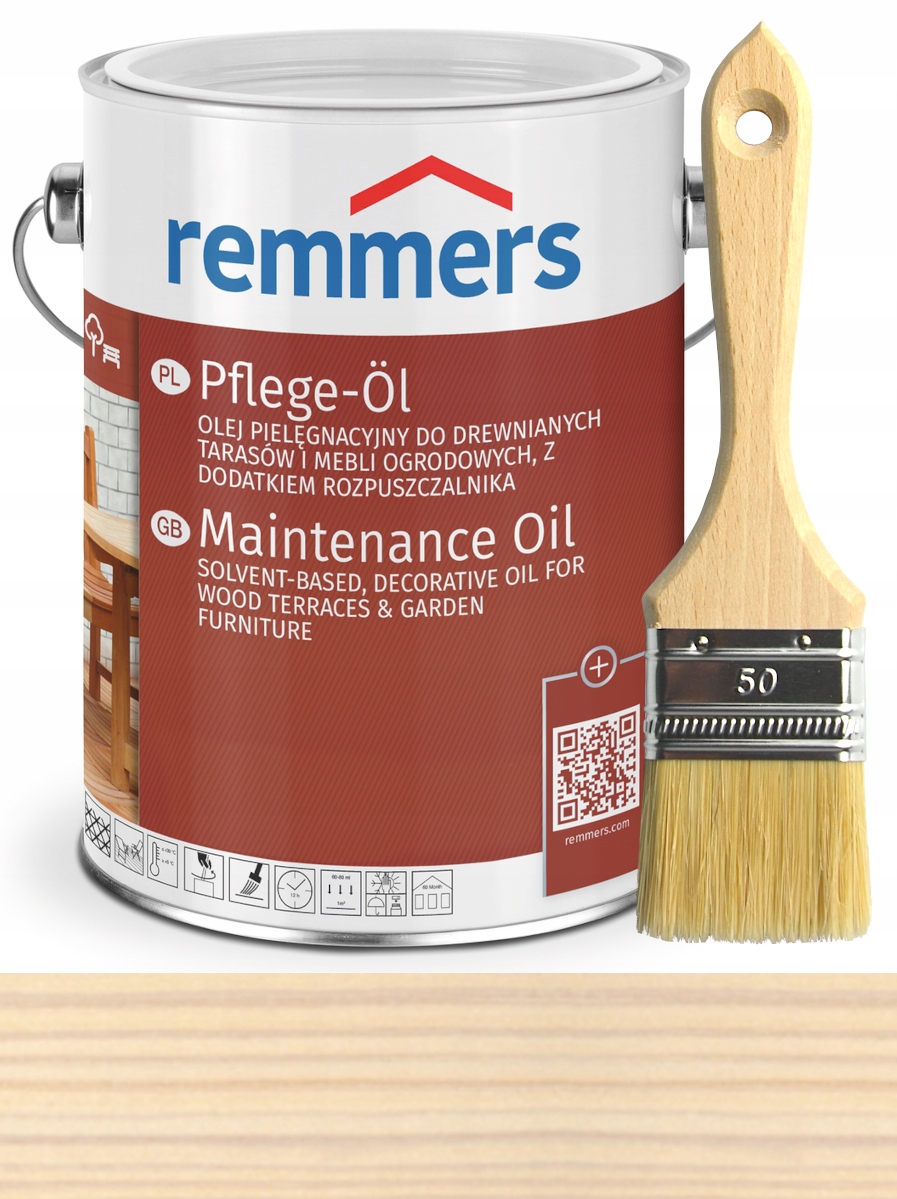 

Remmers Pflege-ol olej drewna tarasu 2,5L Biały