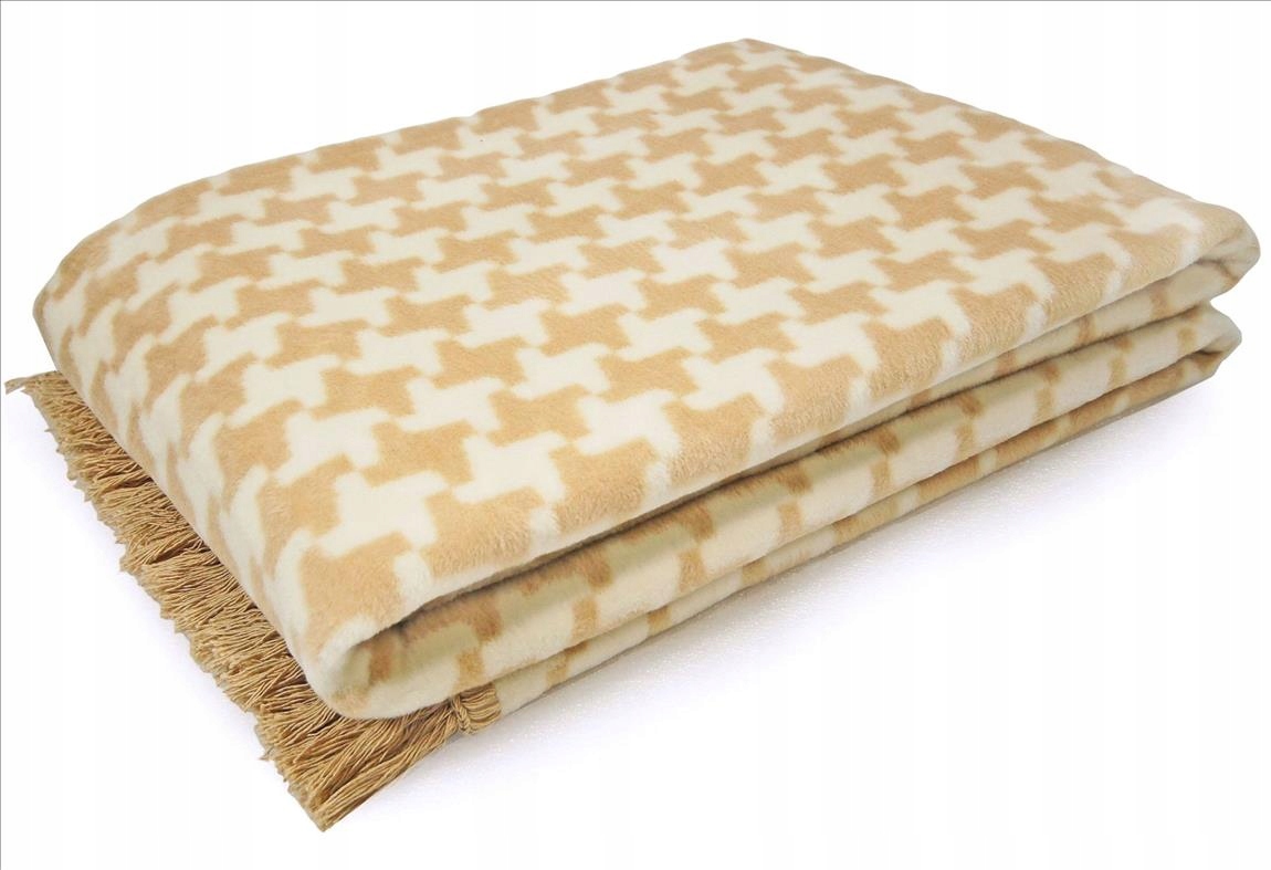 Teplá deka 150 x 200 cm, Pepitka| Polský výrobek