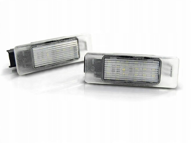 

Citroen C2 C3 C4 C5 Lampki Led tablicy rejestracji