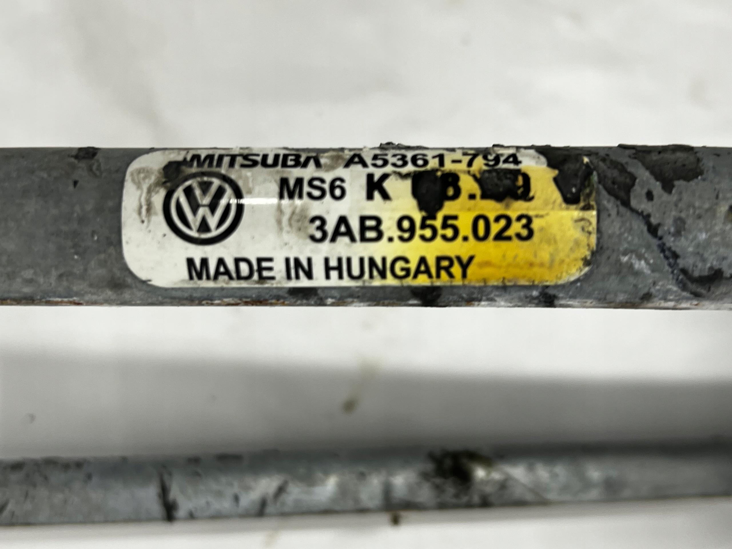 Wischergestänge Volkswagen VW Passat B7 3AB 3AB955023