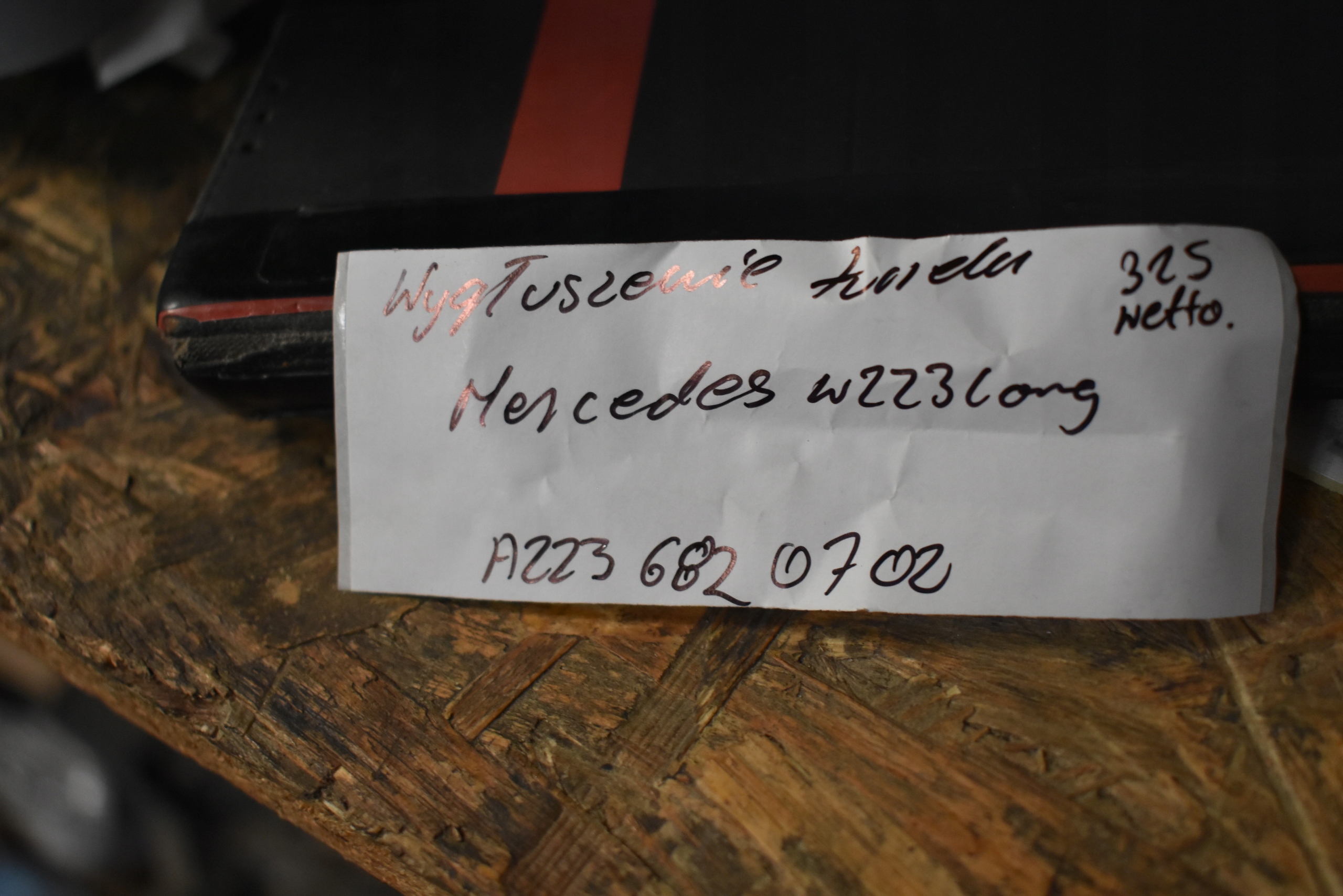 IDEALNE hangszigetelő TUNELU MERCEDES W223 LONG 1