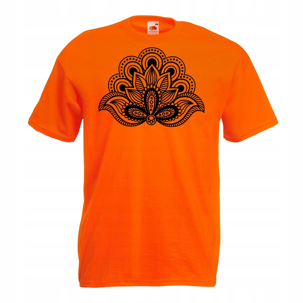 

Koszulka mandala symbol XL pomarańczowa