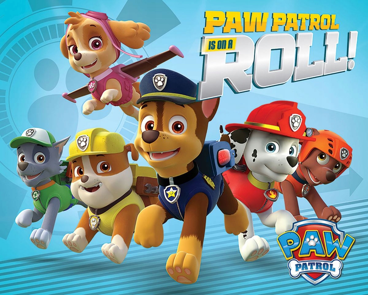 

Plakat z bajki Psi Patrol Paw On a Roll 50x40 cm