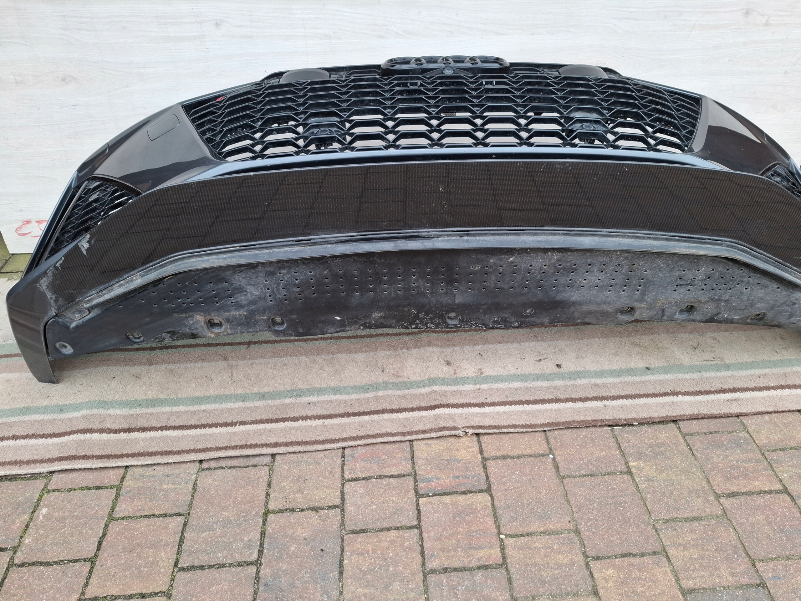 Audi RS6 C8 23r bumper front complete CARBON LZ7S