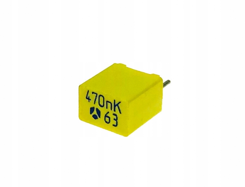 

Kondensator Mkt 470nF/63V r.5.08 10szt