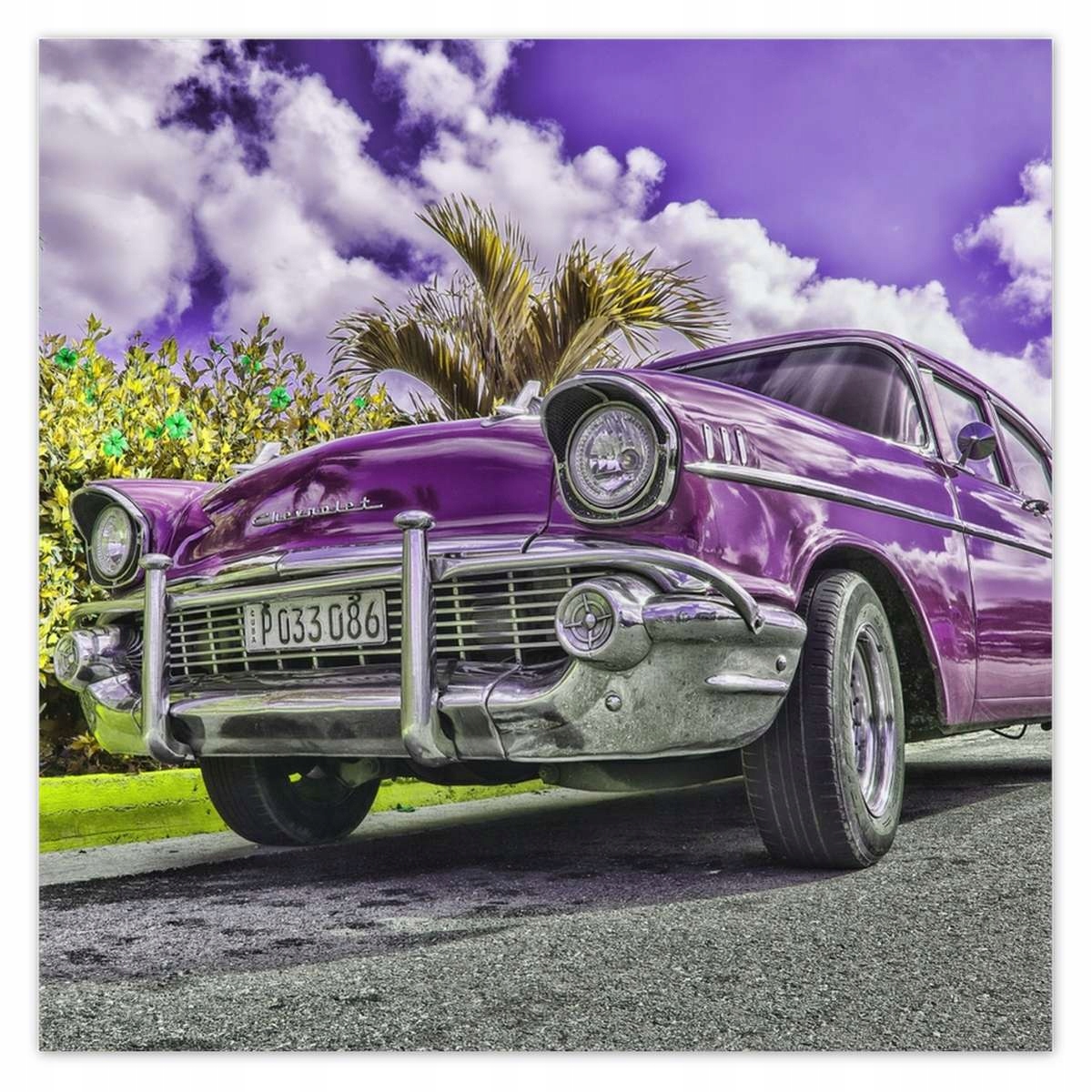 Plakáty 140x140 Fialový Chevrolet