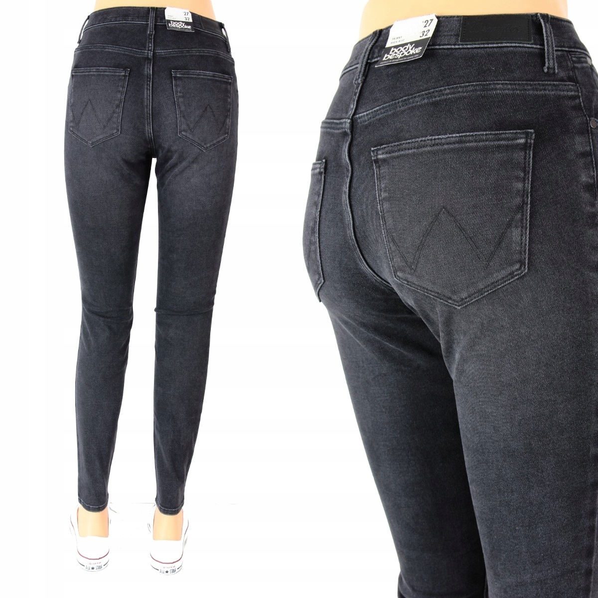 

Wrangler Skinny Jeansy Hight Rise W26 L32