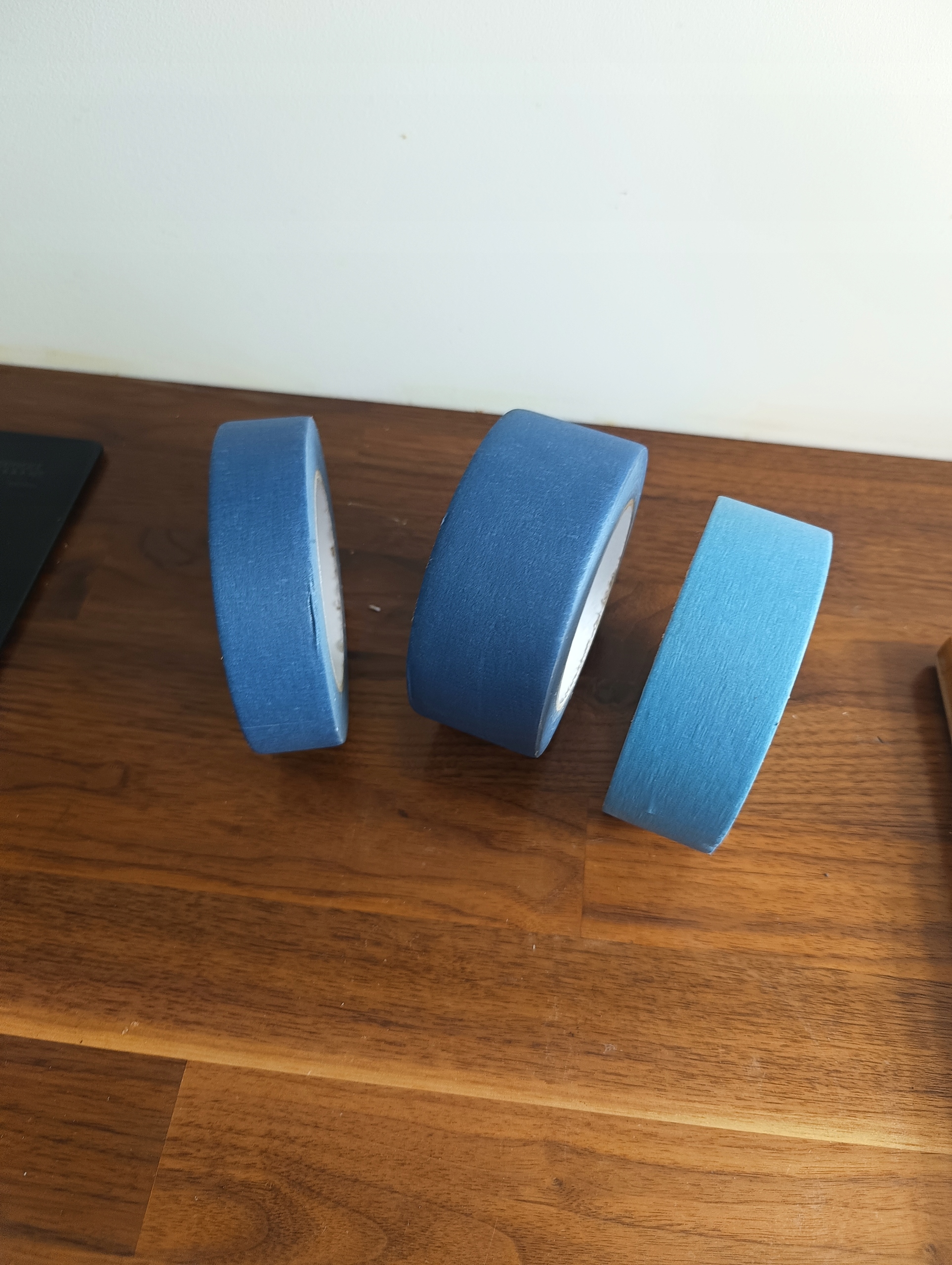 TAŚMA malarska precyzyjna niebieska blue 48mm 50m JAKOŚĆ CIEMNONIEBIESKA Marka Paper-tech