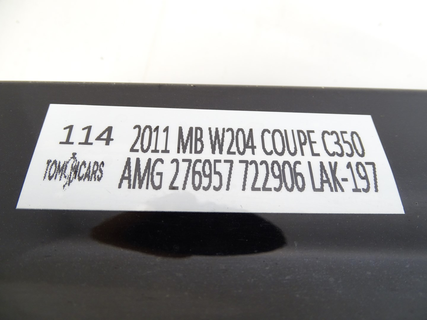 threshold moulding threshold right MERCEDES C W204 COUPE A2046902640