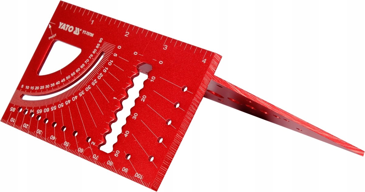 

Kątownik Przestrzenny 3D Aluminiowy Yato