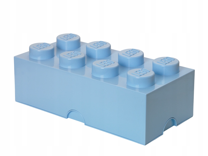 Lego 40041736 Zásobník na stavebnice 4x2 světle modrý
